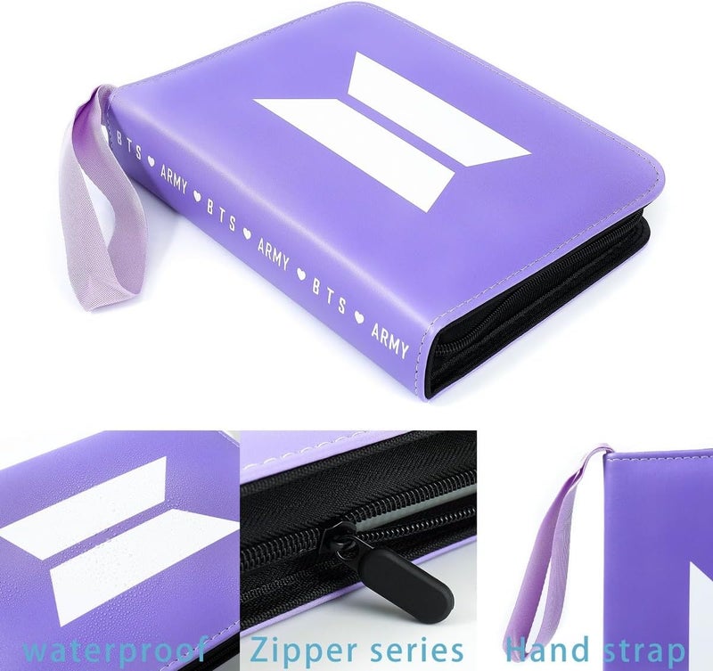 YANENG Photocards Binder 400 Pockets Album Photo Card Holder Collection Merch for Army Fans Gifts - Image 3